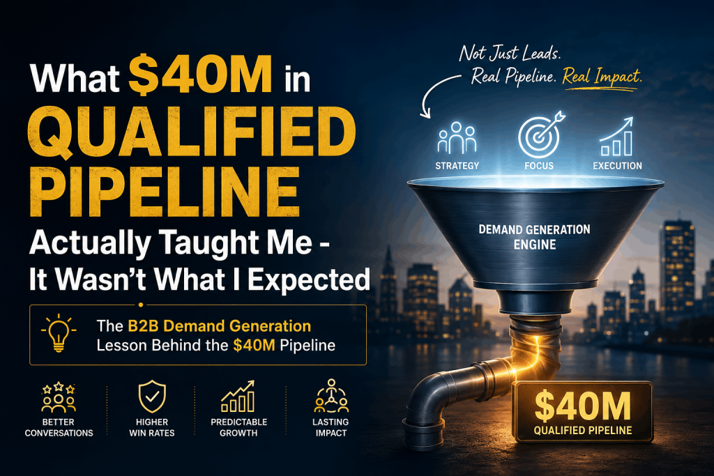 The B2B Demand Generation Lesson Behind the $40M Pipeline